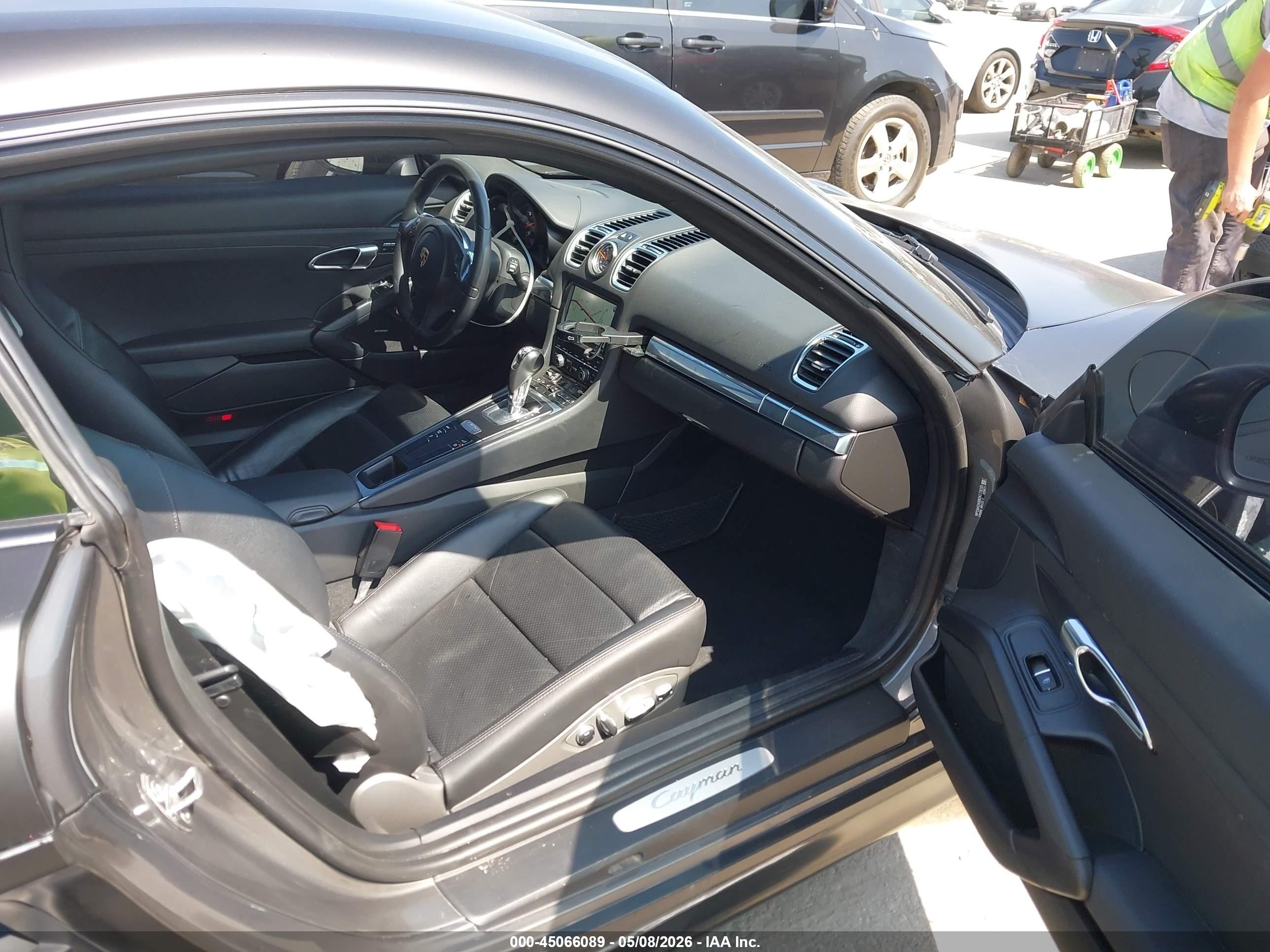 2014 Porsche Cayman Black vin: WP0AA2A88EK173035