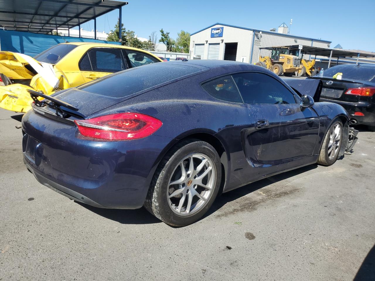 2014 Porsche Cayman Black vin: WP0AA2A89EK170953