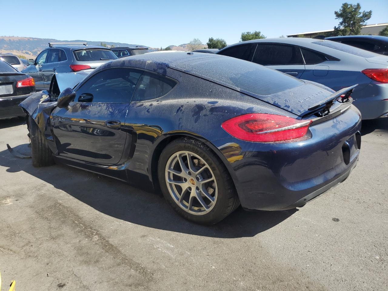 2014 Porsche Cayman Black vin: WP0AA2A89EK170953