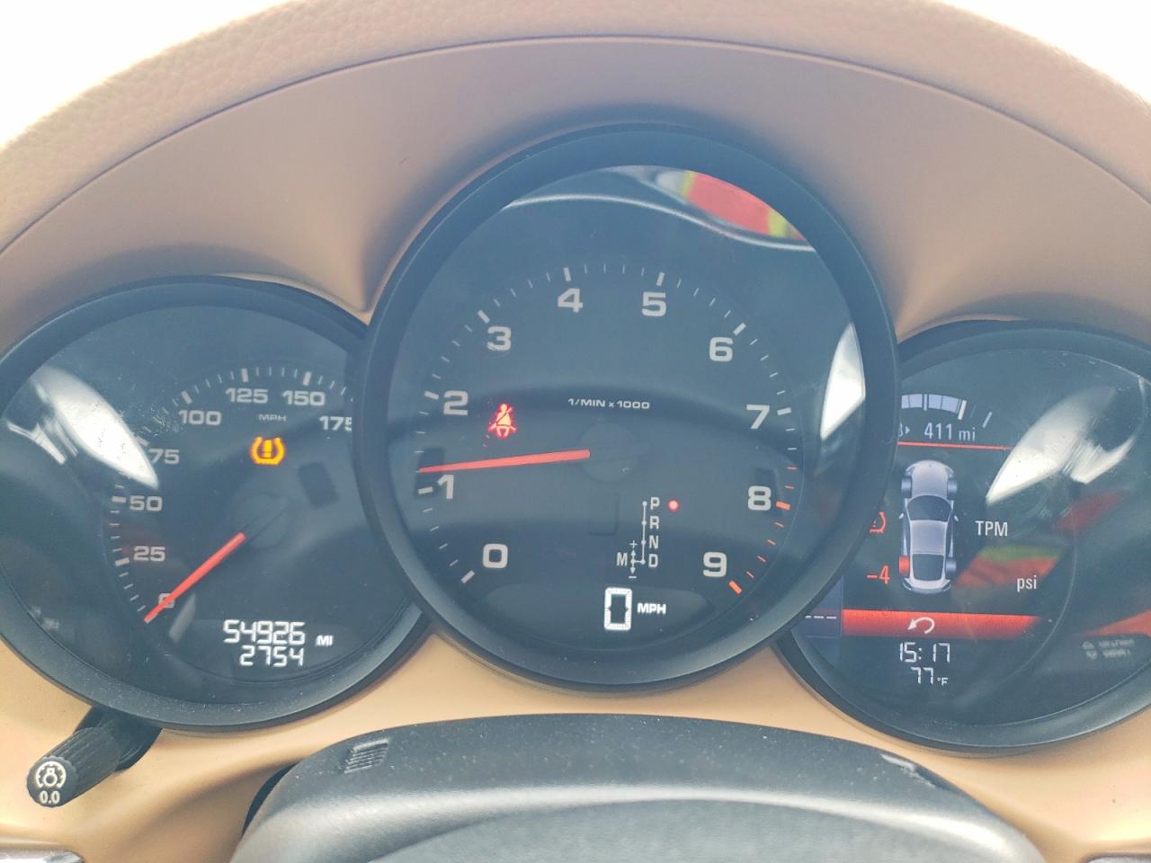 2014 Porsche Cayman Красный vin: WP0AA2A89EK174596