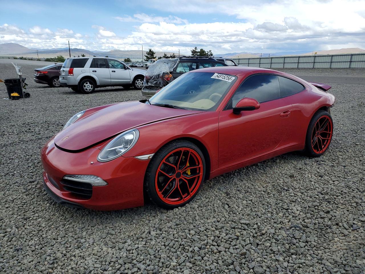 2014 Porsche 911 Carrera Maroon vin: WP0AA2A91ES107211