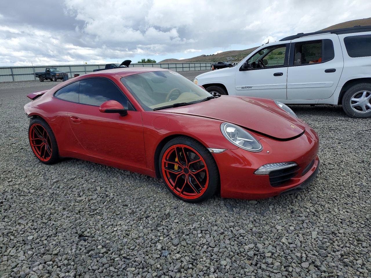 2014 Porsche 911 Carrera Maroon vin: WP0AA2A91ES107211
