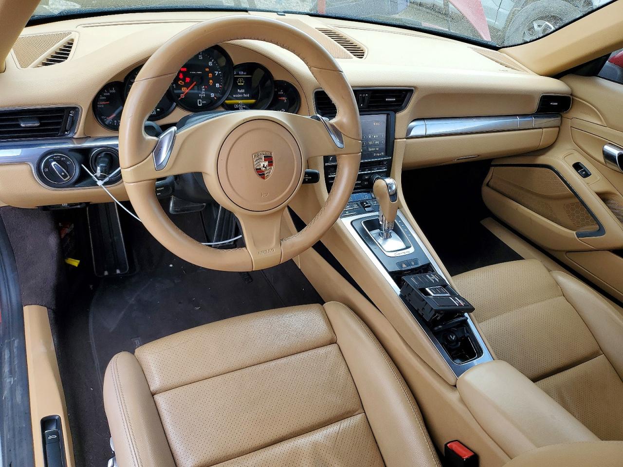 2014 Porsche 911 Carrera Maroon vin: WP0AA2A91ES107211