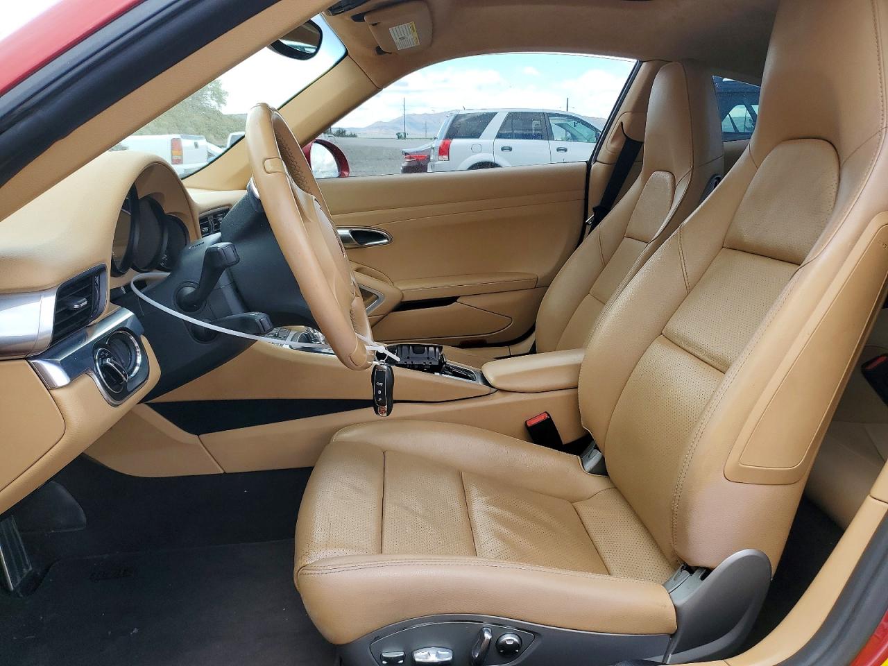 2014 Porsche 911 Carrera Maroon vin: WP0AA2A91ES107211