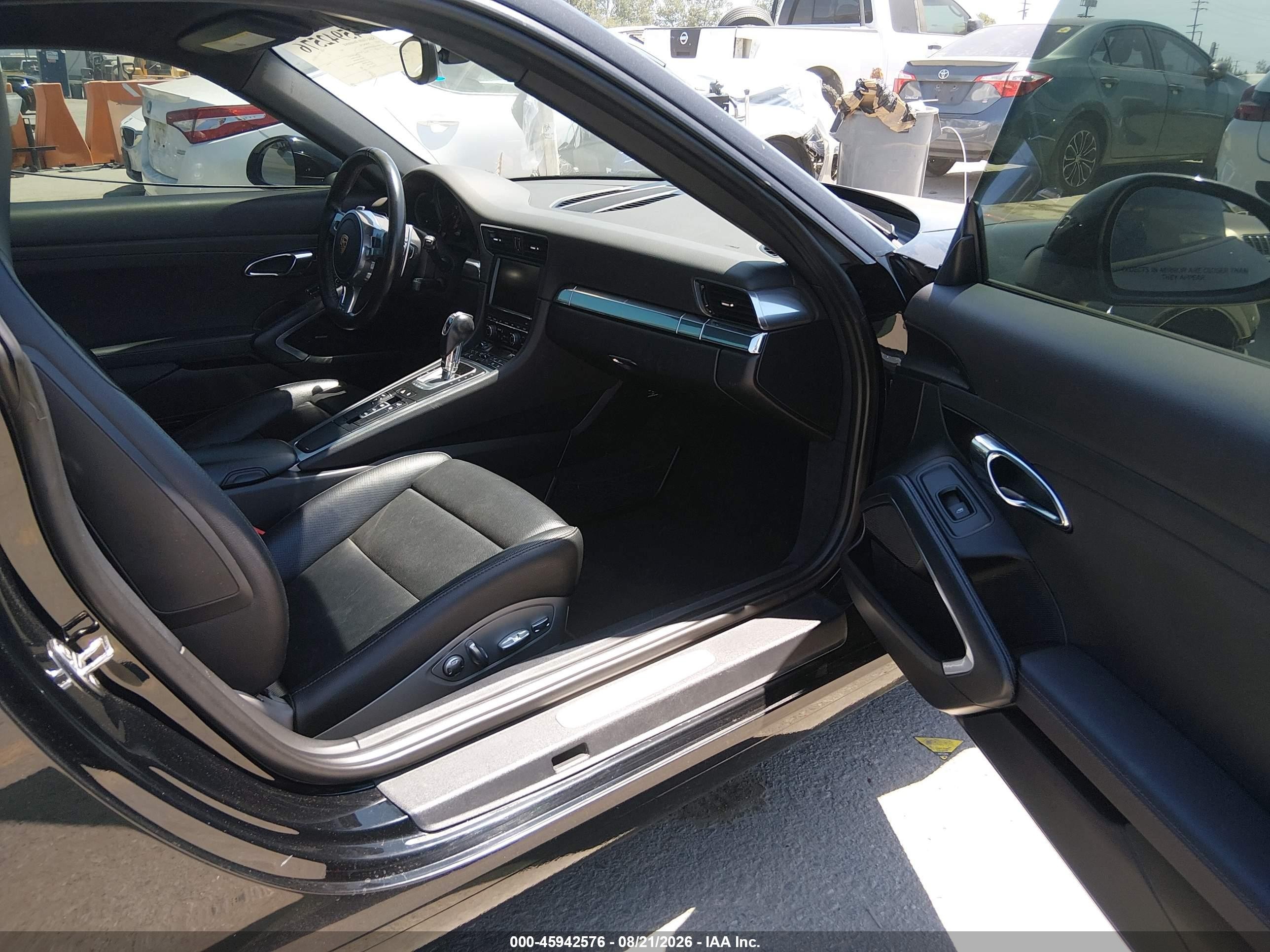 2015 Porsche 911 Carrera/carrera 4 Black vin: WP0AA2A92FS106814