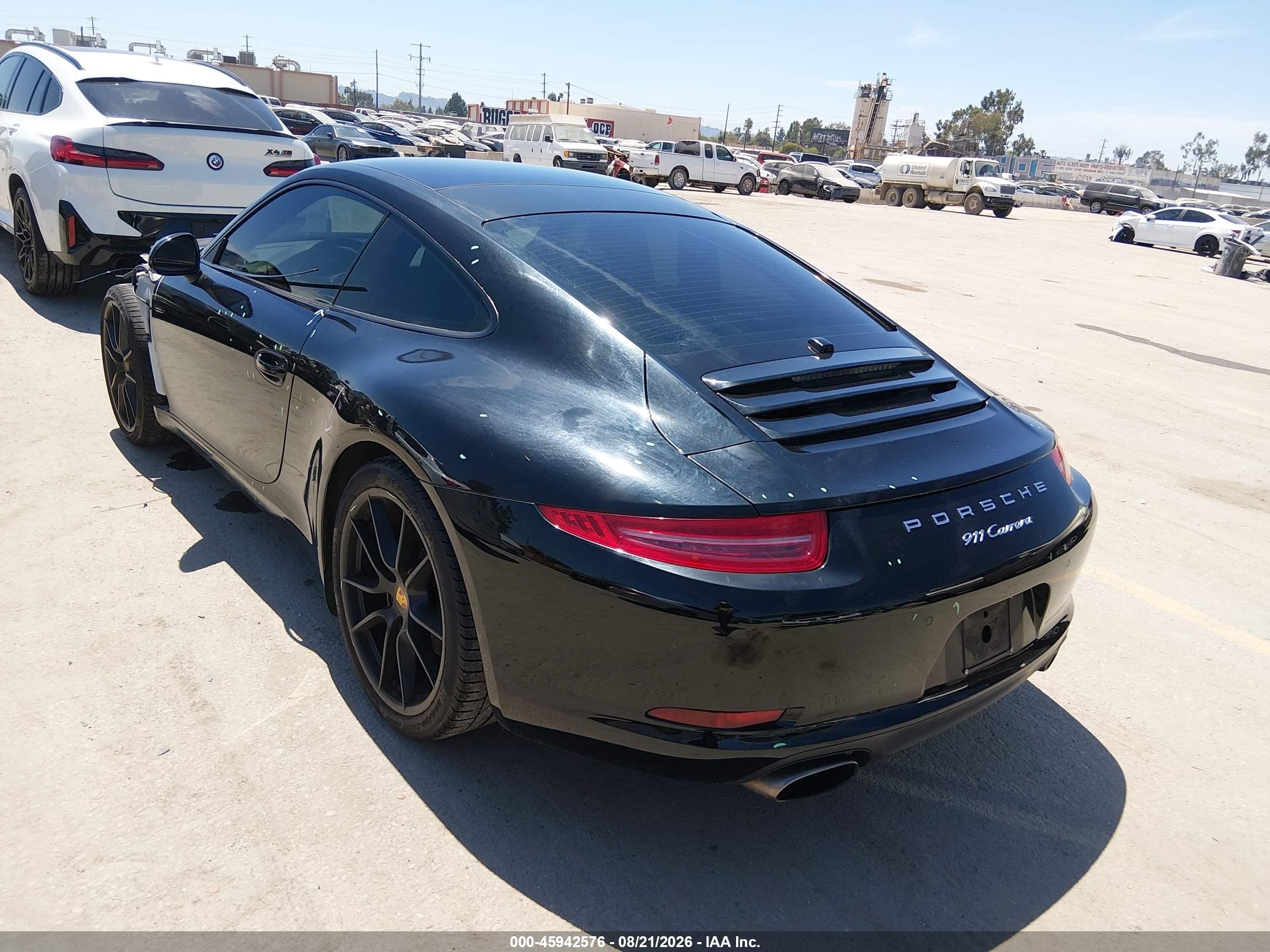 2015 Porsche 911 Carrera/carrera 4 Black vin: WP0AA2A92FS106814