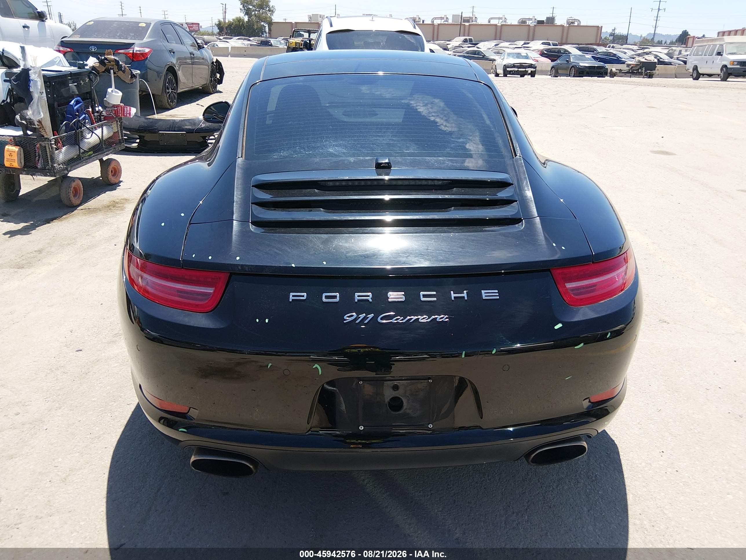 2015 Porsche 911 Carrera/carrera 4 Black vin: WP0AA2A92FS106814