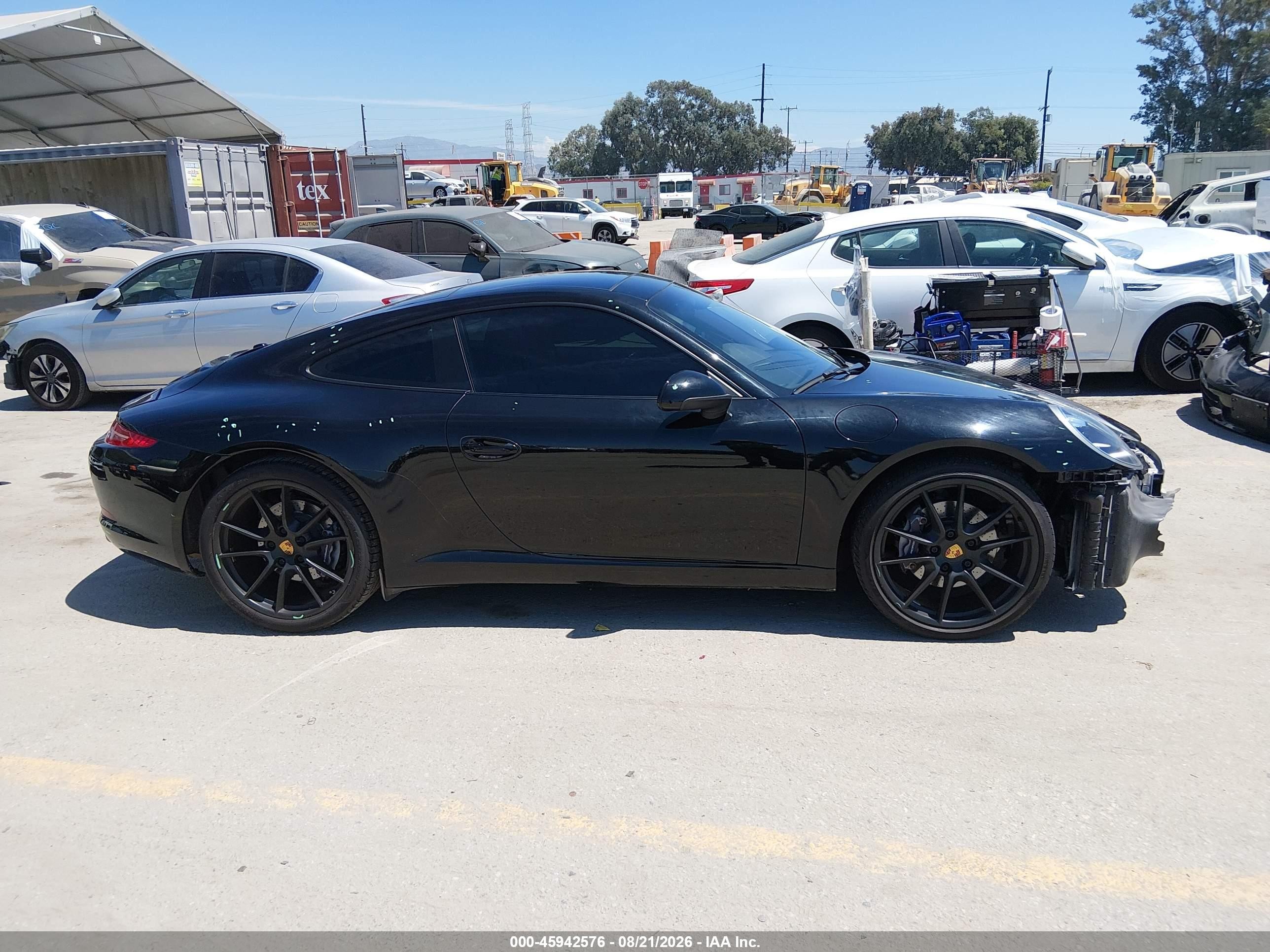 2015 Porsche 911 Carrera/carrera 4 Black vin: WP0AA2A92FS106814