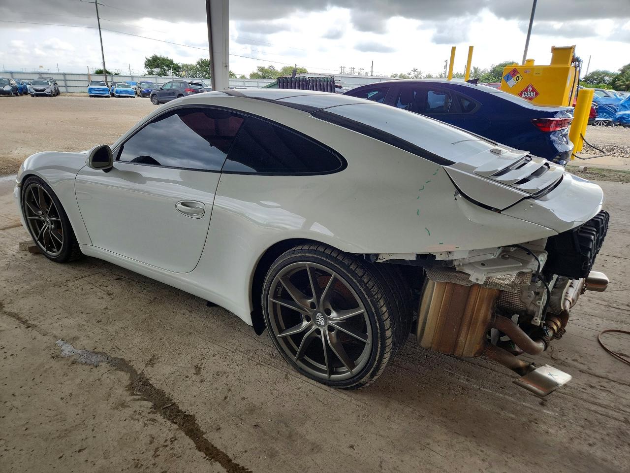 2014 Porsche 911 Carrera White vin: WP0AA2A94ES106313