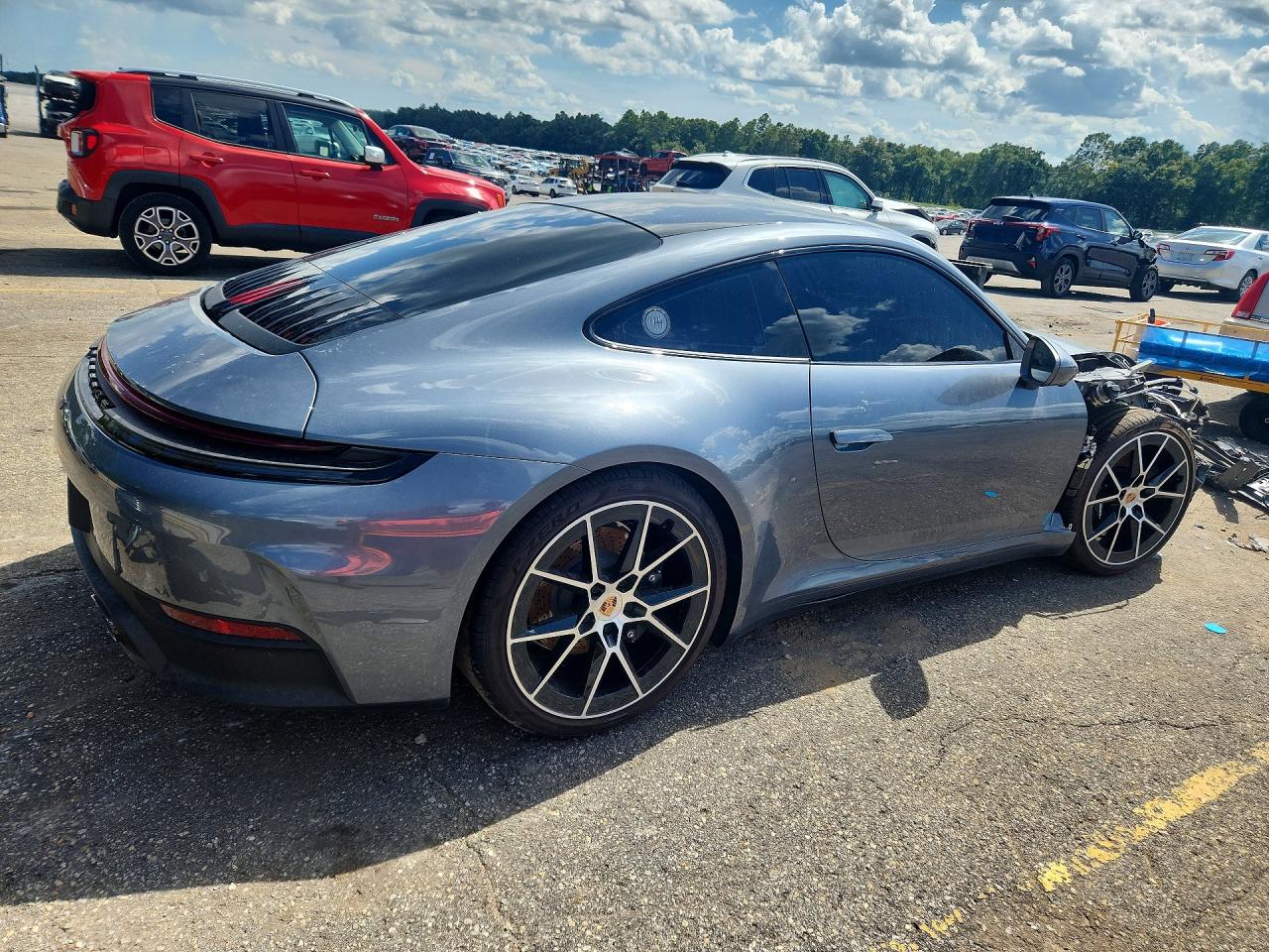 2026 Porsche 911 Carrera Gray vin: WP0AA2A94TS206473