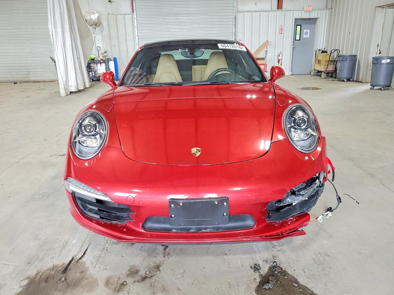 2014 Porsche 911 Carrera Red vin: WP0AA2A95ES106935