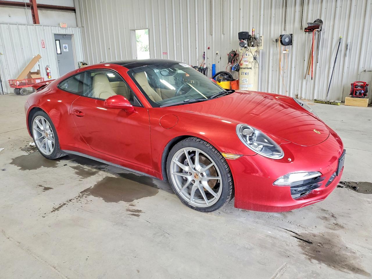 2014 Porsche 911 Carrera Red vin: WP0AA2A95ES106935