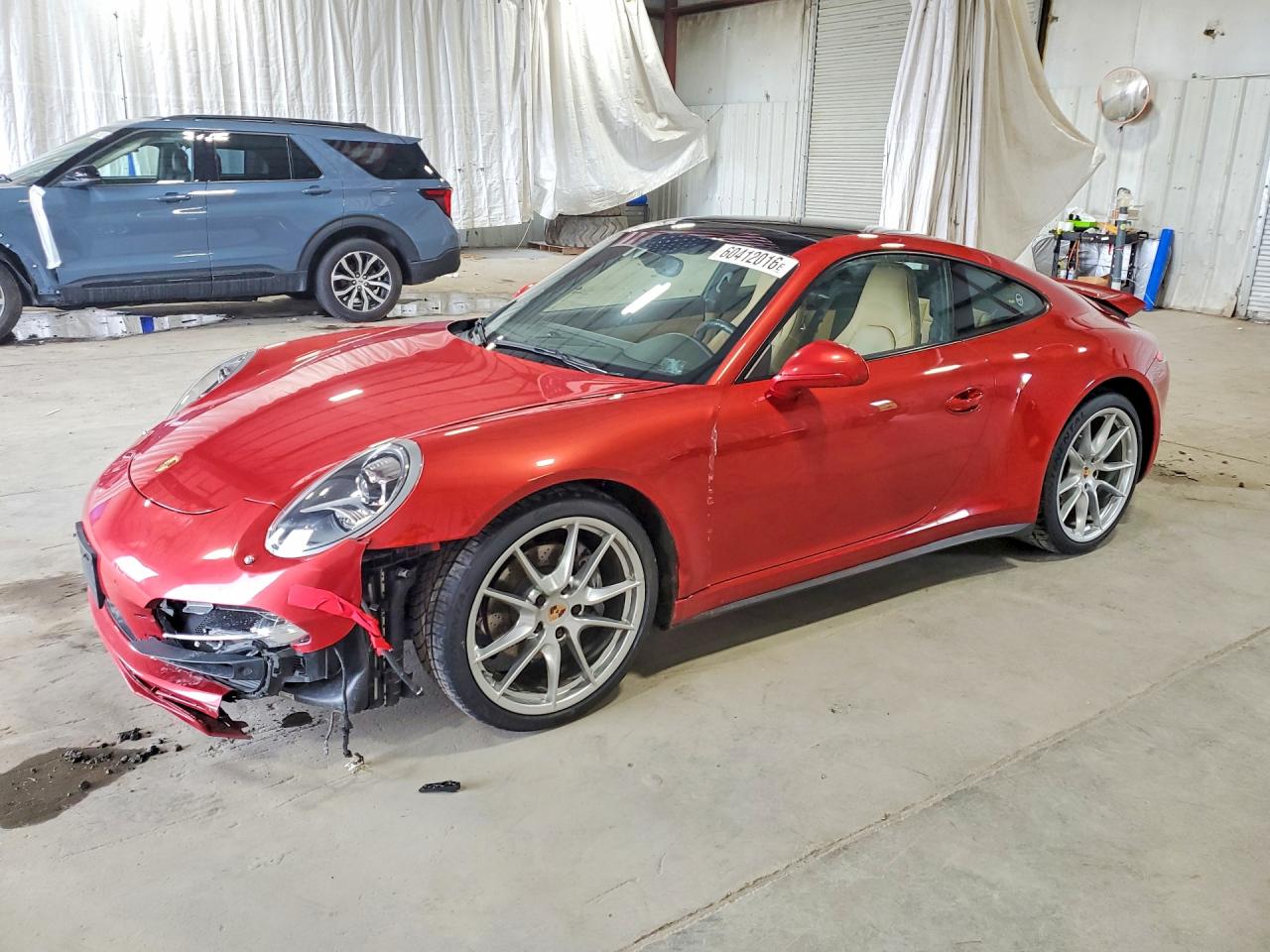 2014 Porsche 911 Carrera Red vin: WP0AA2A95ES106935