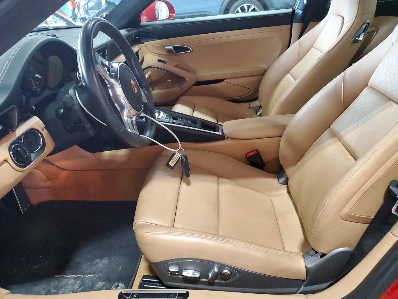 2014 Porsche 911 Carrera Red vin: WP0AA2A95ES106935