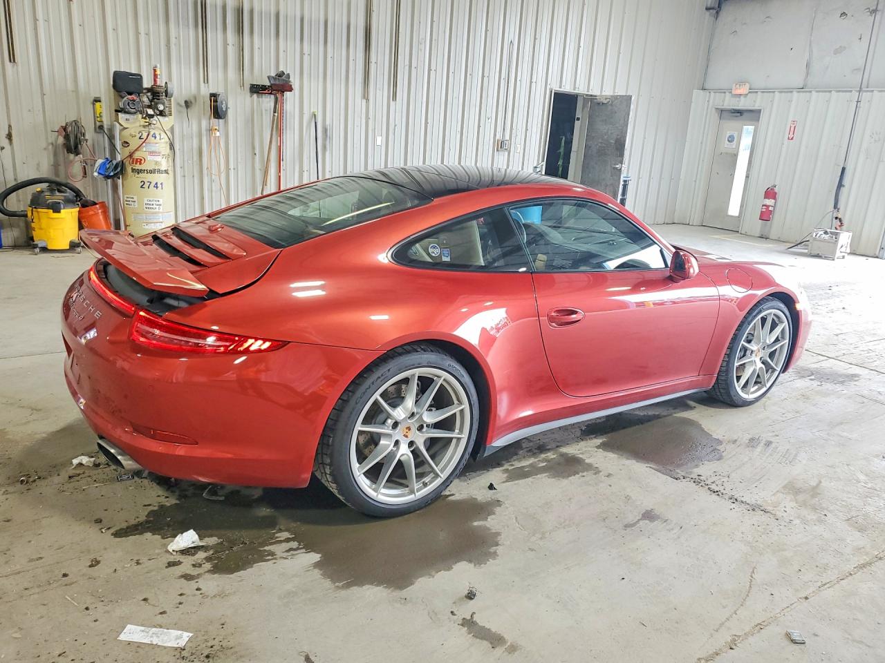 2014 Porsche 911 Carrera Red vin: WP0AA2A95ES106935