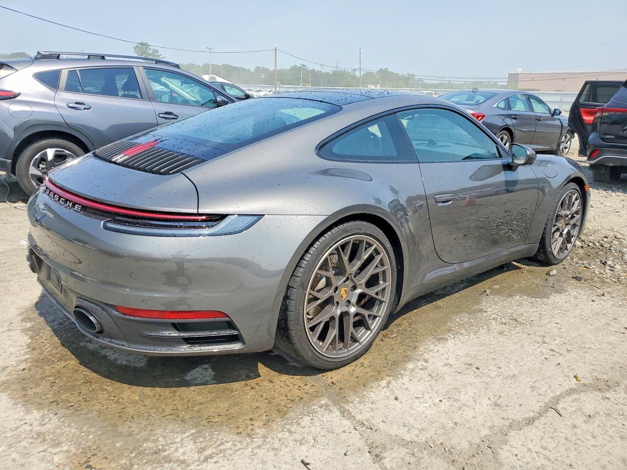 2021 Porsche 911 Carrera Silver vin: WP0AA2A97MS205531