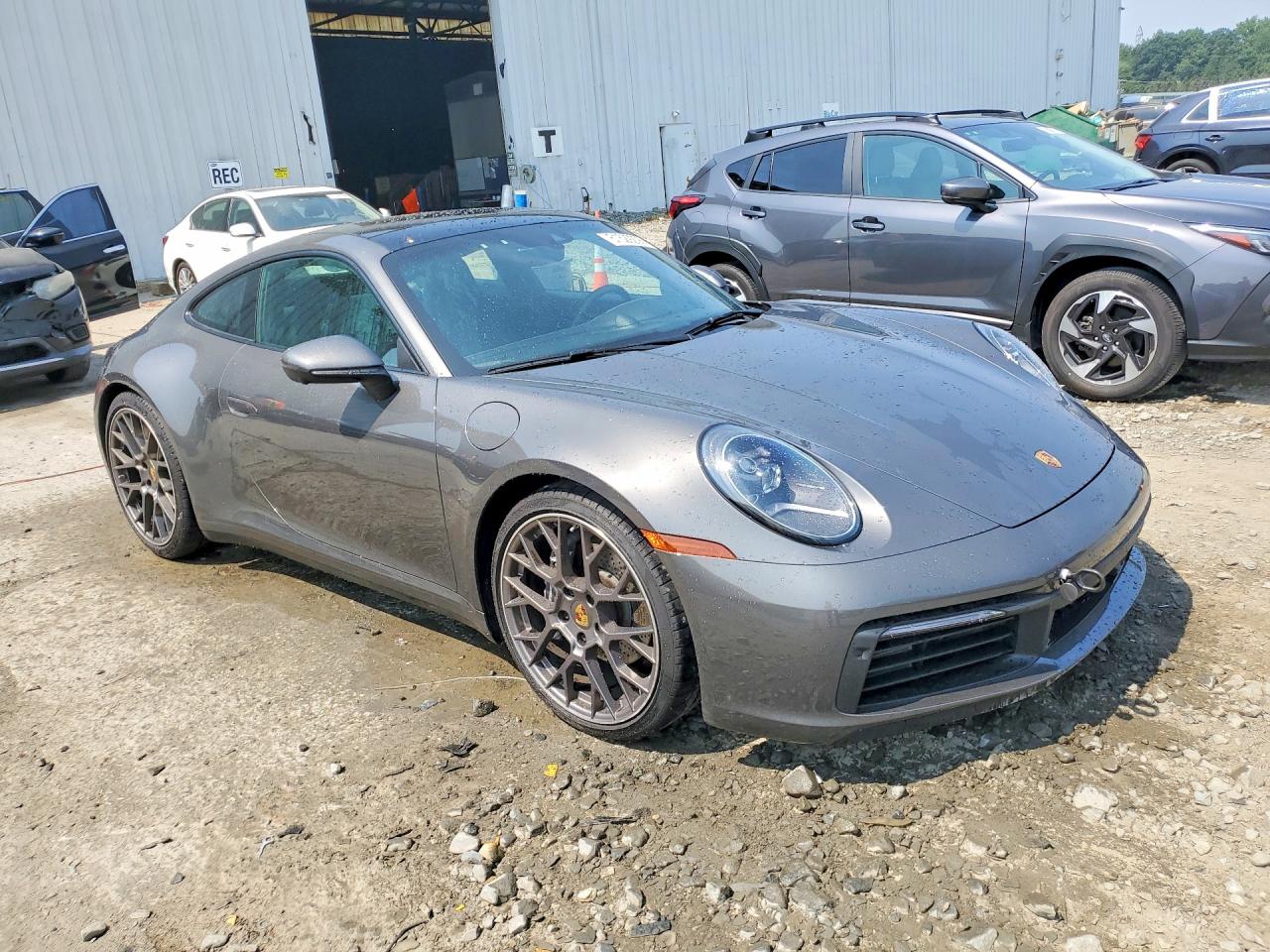 2021 Porsche 911 Carrera Silver vin: WP0AA2A97MS205531