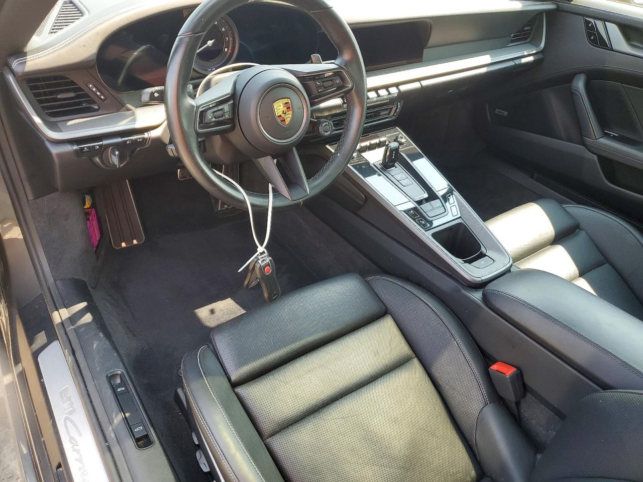 2021 Porsche 911 Carrera Silver vin: WP0AA2A97MS205531
