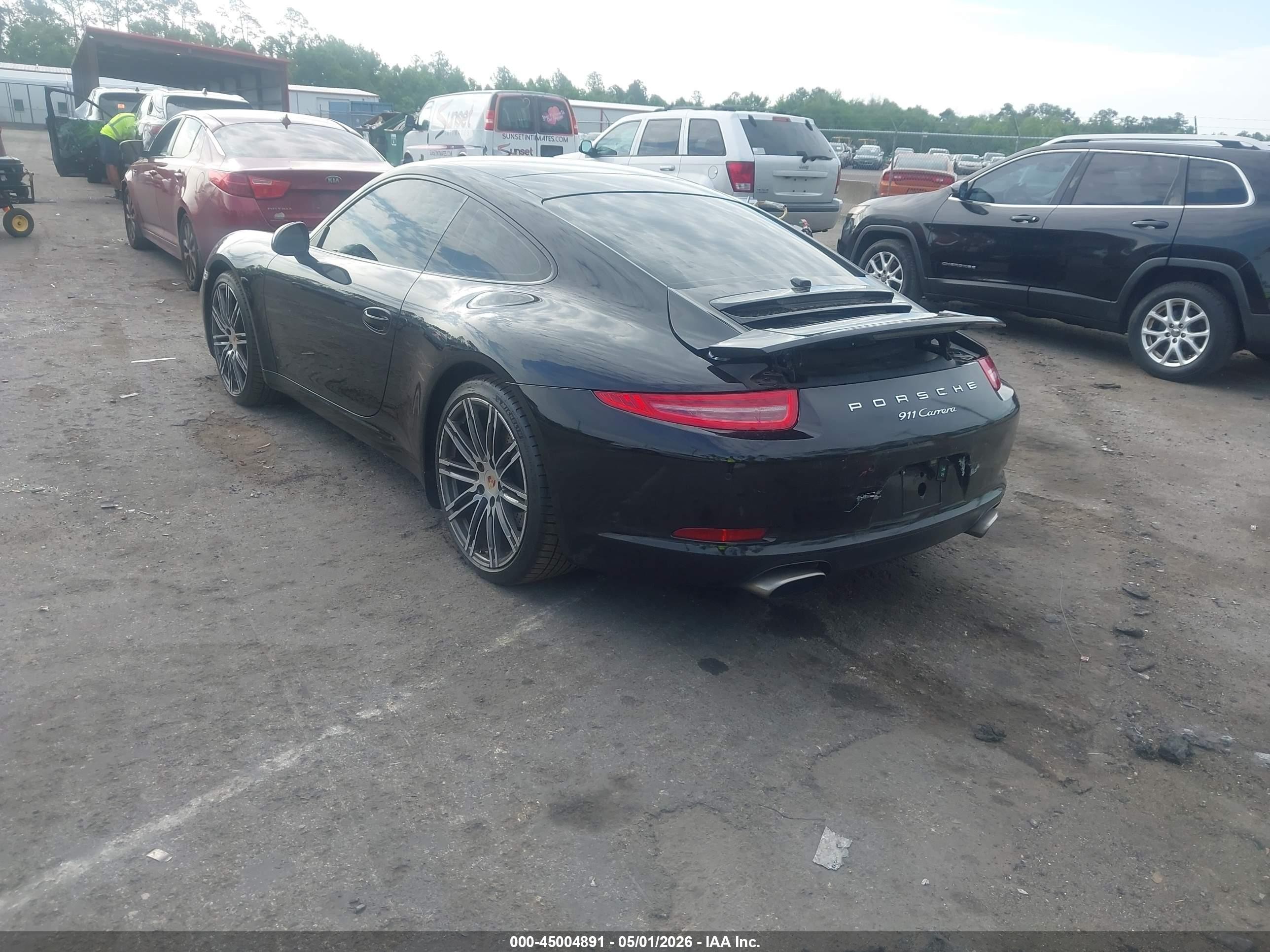 2015 Porsche 911 Carrera Black vin: WP0AA2A98FS106168