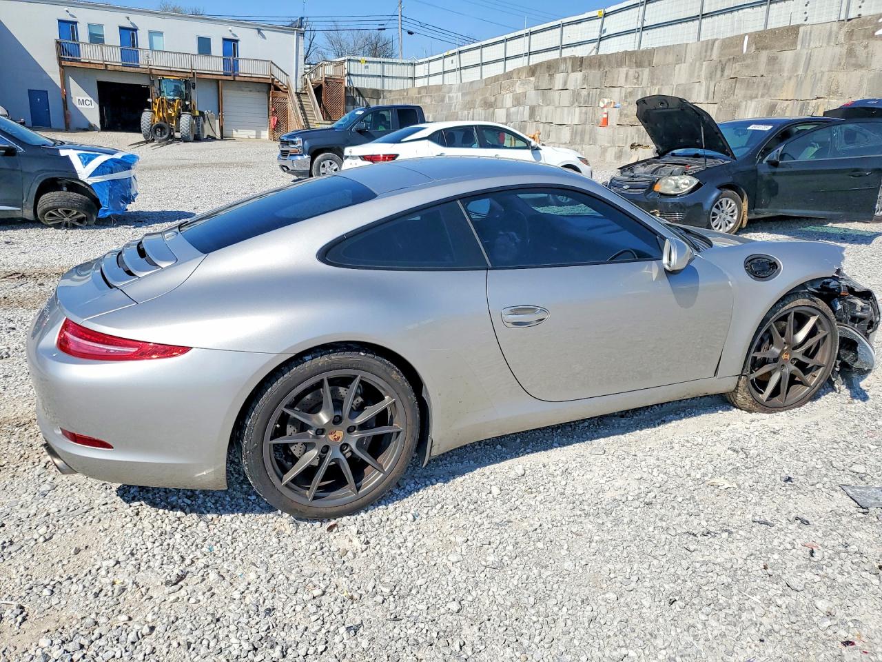 2013 Porsche 911 Carrera Серебряный vin: WP0AA2A99DS107326