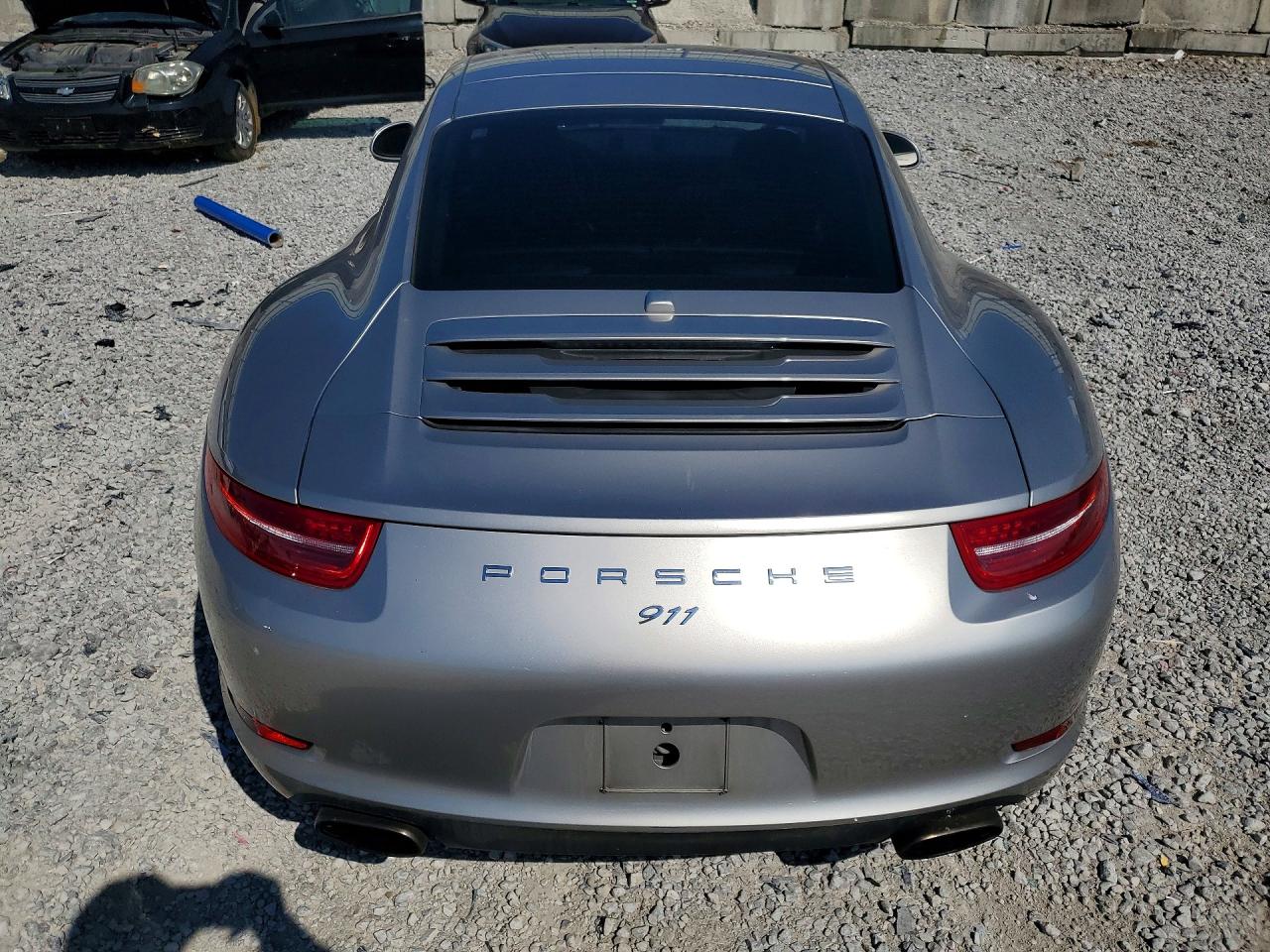 2013 Porsche 911 Carrera Серебряный vin: WP0AA2A99DS107326