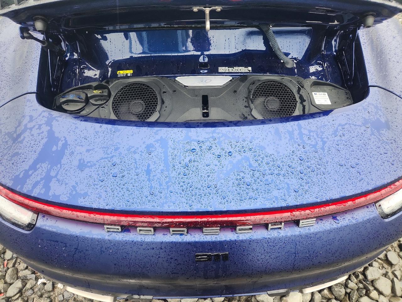 2024 Porsche 911 Carrera Blue vin: WP0AA2A9XRS208219