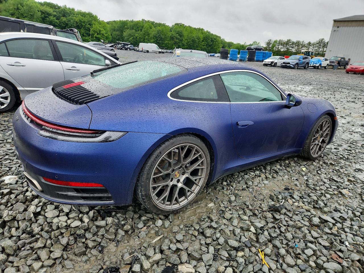 2024 Porsche 911 Carrera Blue vin: WP0AA2A9XRS208219