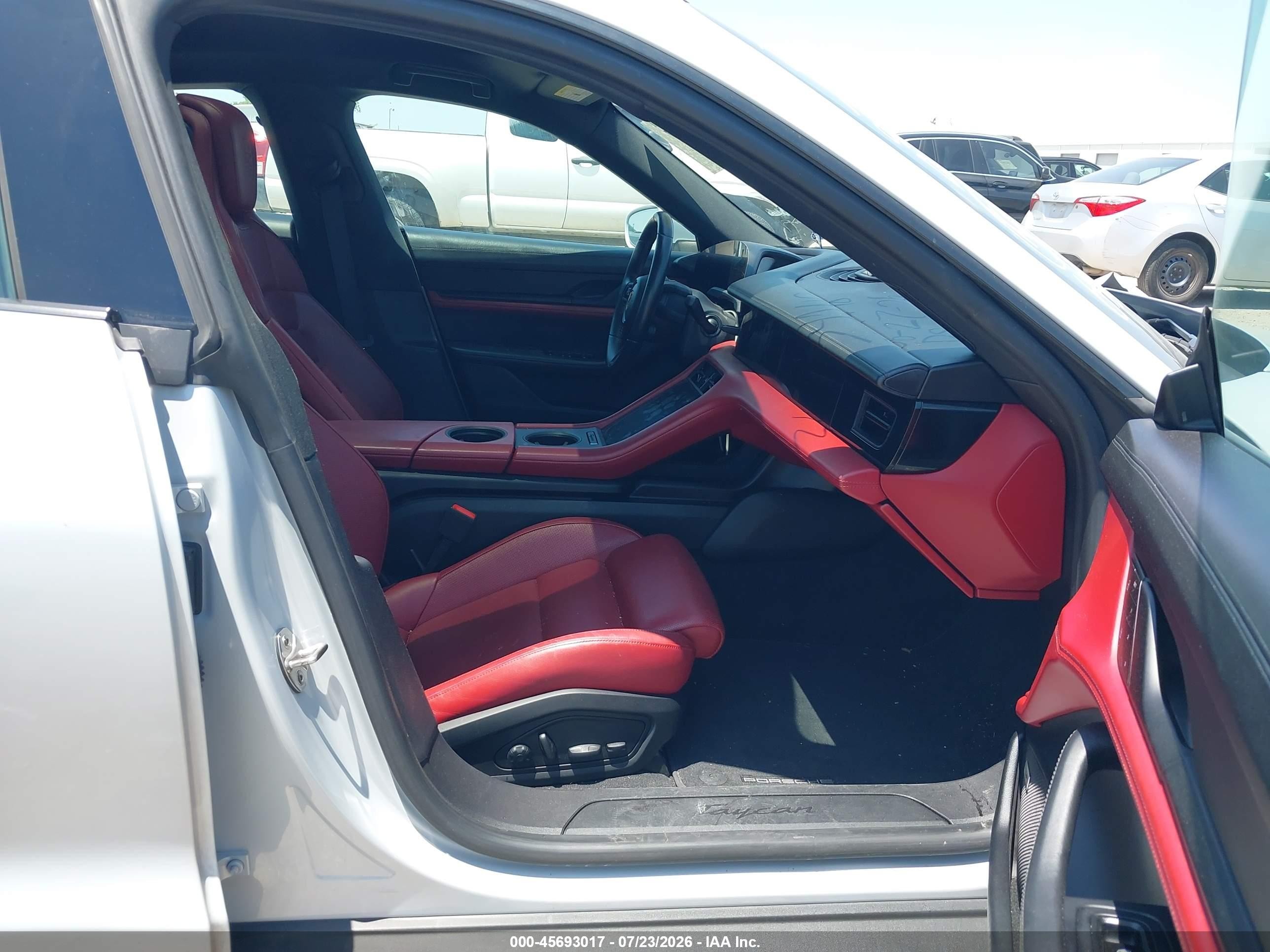 2022 Porsche Taycan   Gray vin: WP0AA2Y13NSA11065