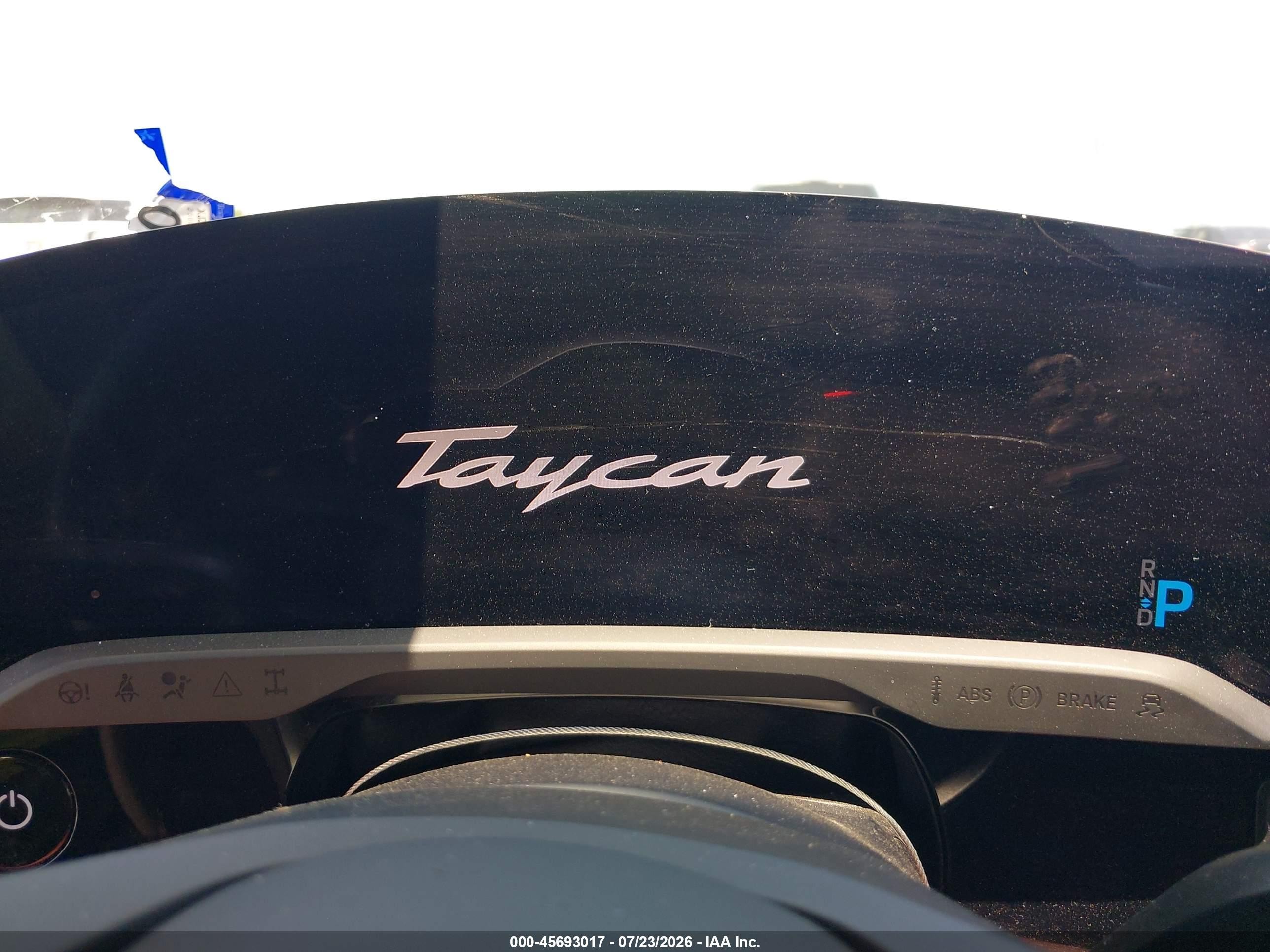 2022 Porsche Taycan   Gray vin: WP0AA2Y13NSA11065