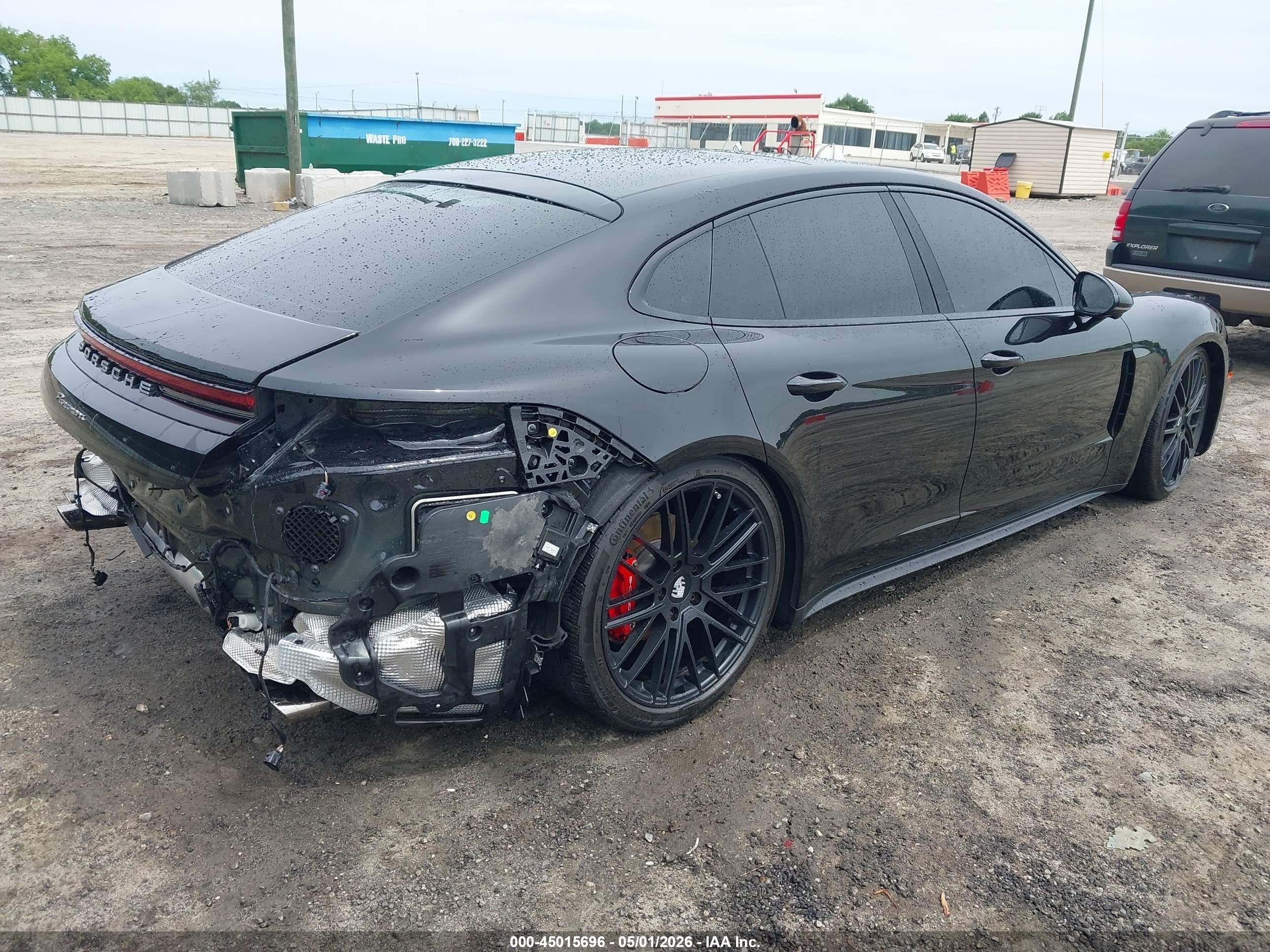 2024 Porsche Panamera 4 Black vin: WP0AA2YA5RL001294
