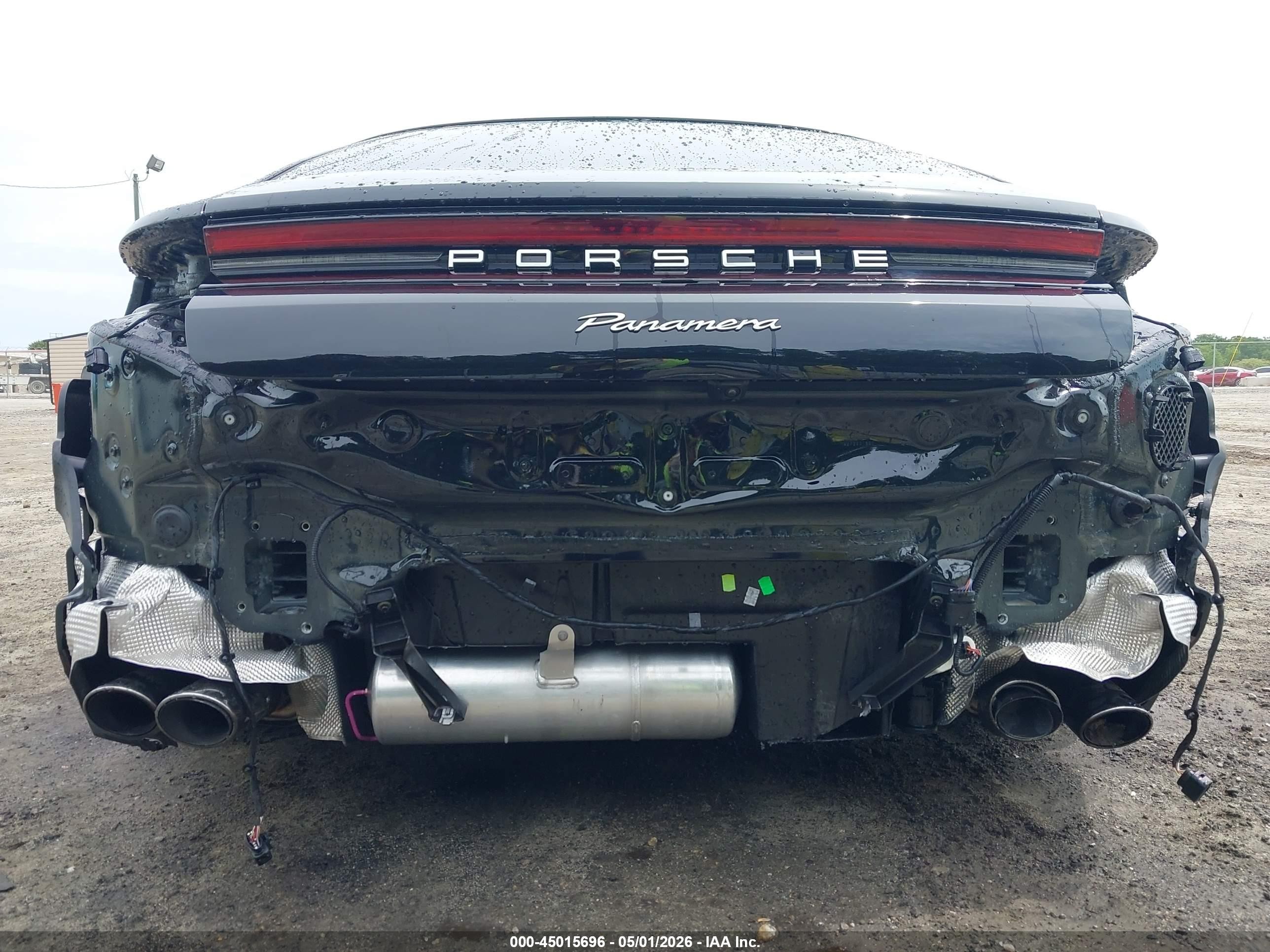 2024 Porsche Panamera 4 Black vin: WP0AA2YA5RL001294