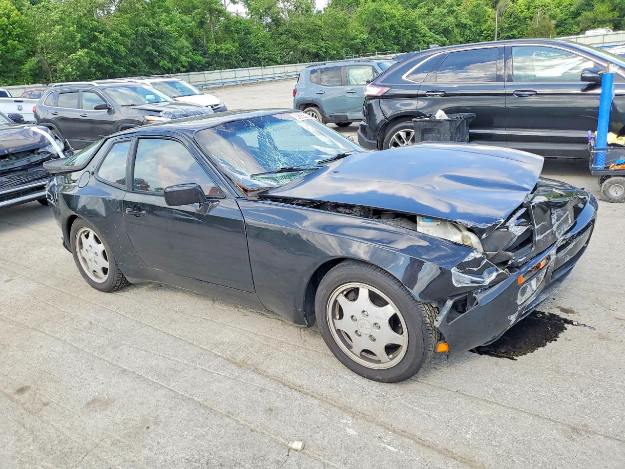 1989 Porsche 944 S-2 Black vin: WP0AB2946KN451732