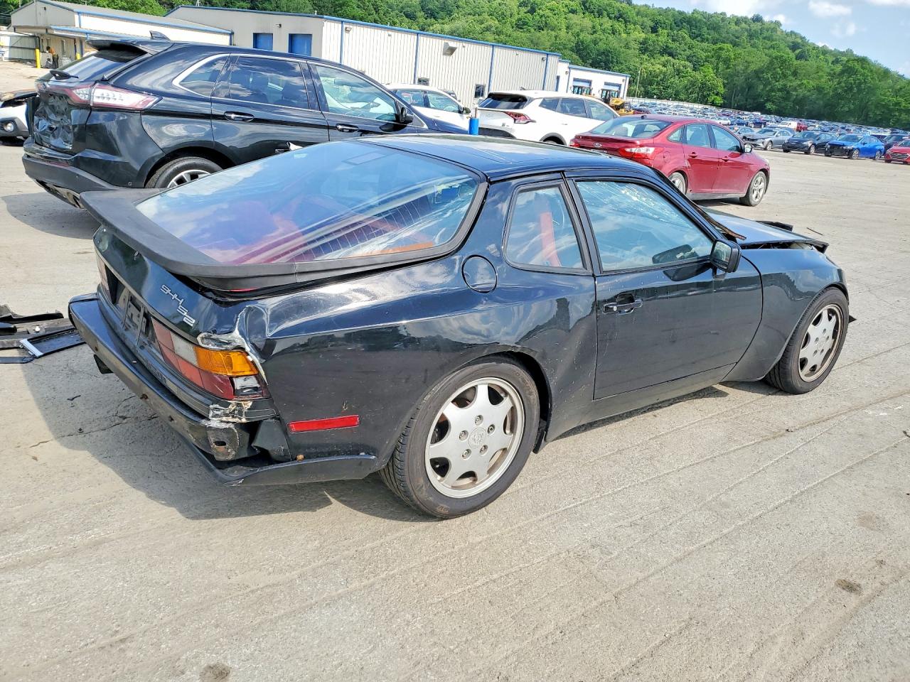 1989 Porsche 944 S-2 Black vin: WP0AB2946KN451732