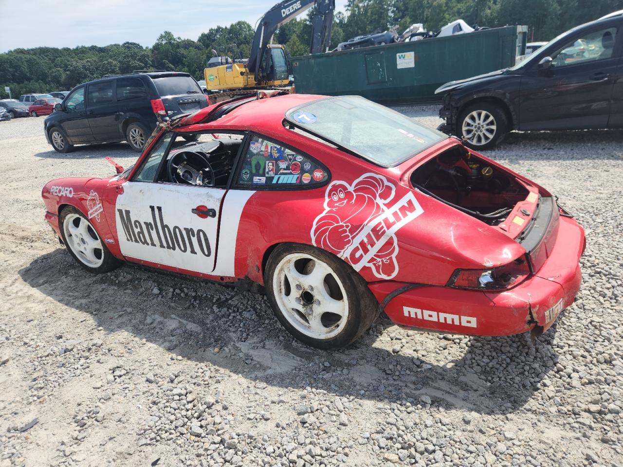 1990 Porsche 911 Carrera 2 Red vin: WP0AB2964LS450888