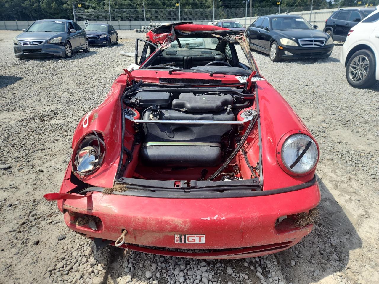 1990 Porsche 911 Carrera 2 Red vin: WP0AB2964LS450888