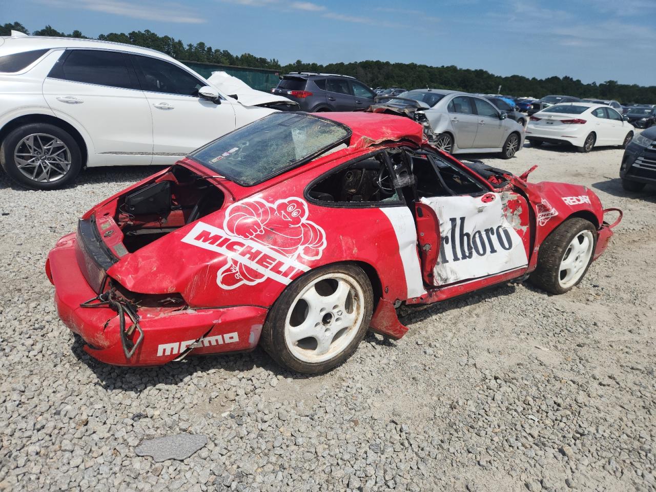 1990 Porsche 911 Carrera 2 Red vin: WP0AB2964LS450888