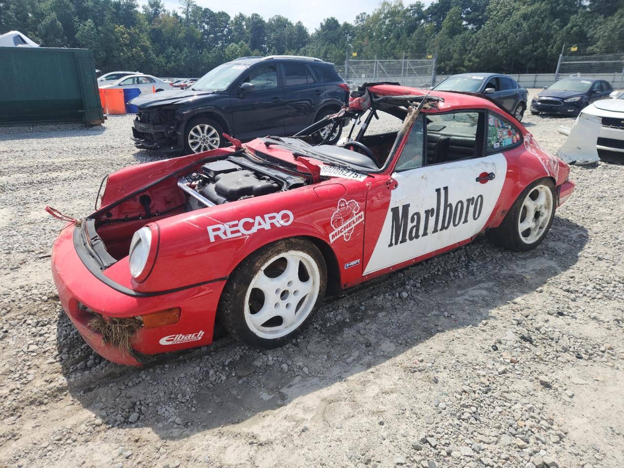 1990 Porsche 911 Carrera 2 Red vin: WP0AB2964LS450888