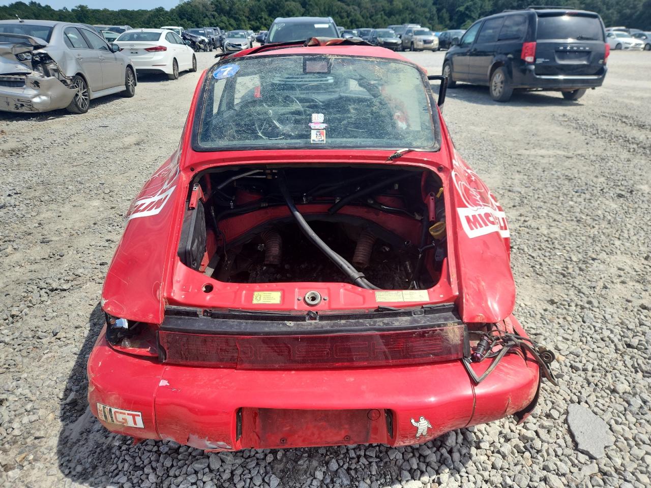 1990 Porsche 911 Carrera 2 Red vin: WP0AB2964LS450888