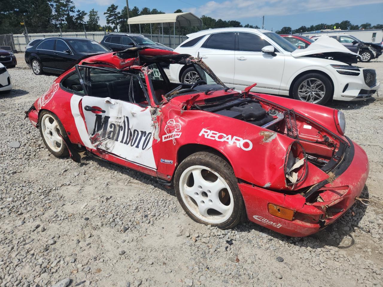 1990 Porsche 911 Carrera 2 Red vin: WP0AB2964LS450888