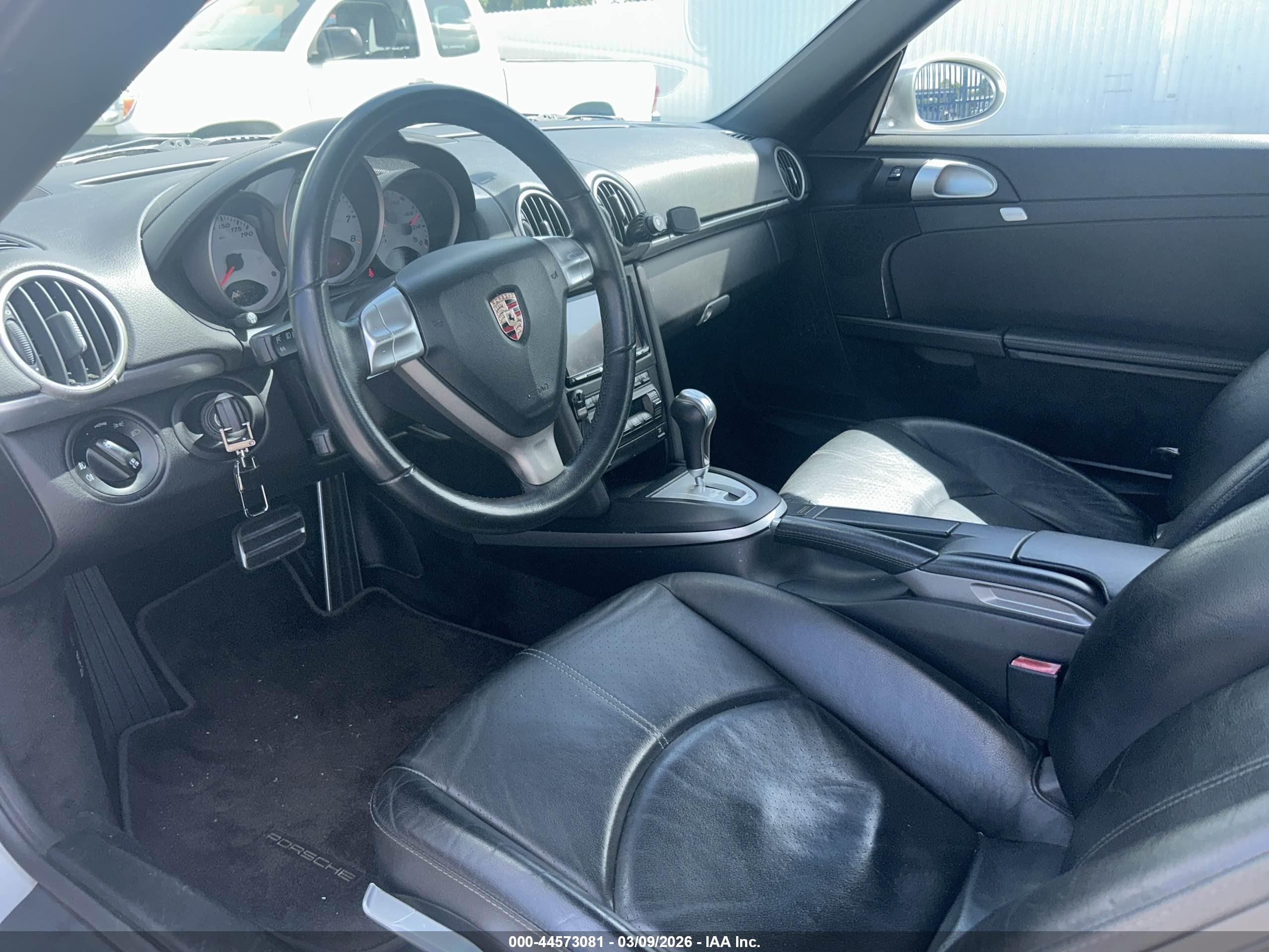 2006 Porsche Cayman S   Silver vin: WP0AB29806U784099