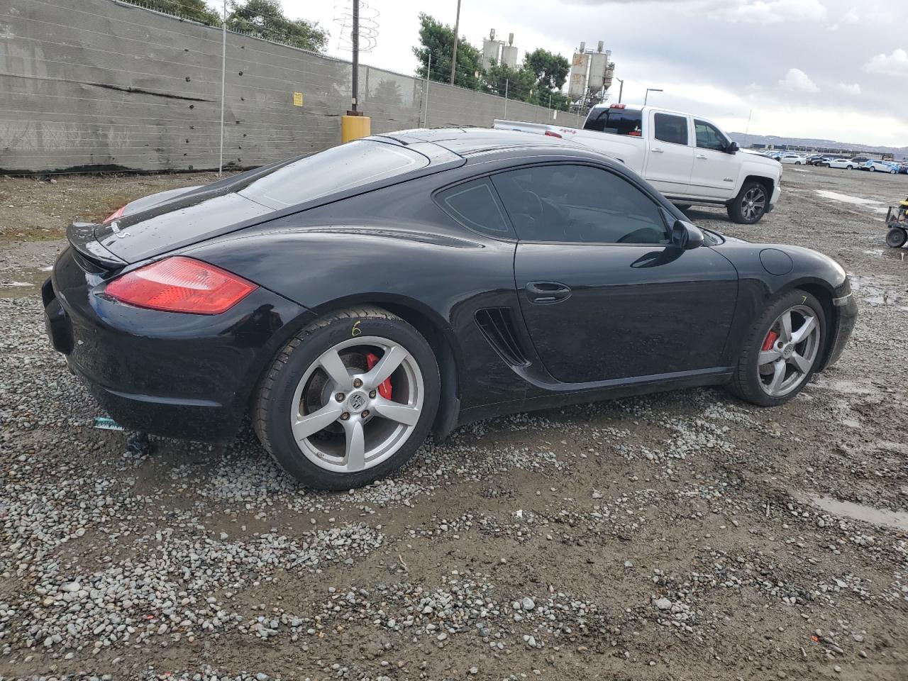 2007 Porsche Cayman S Black vin: WP0AB29817U781875