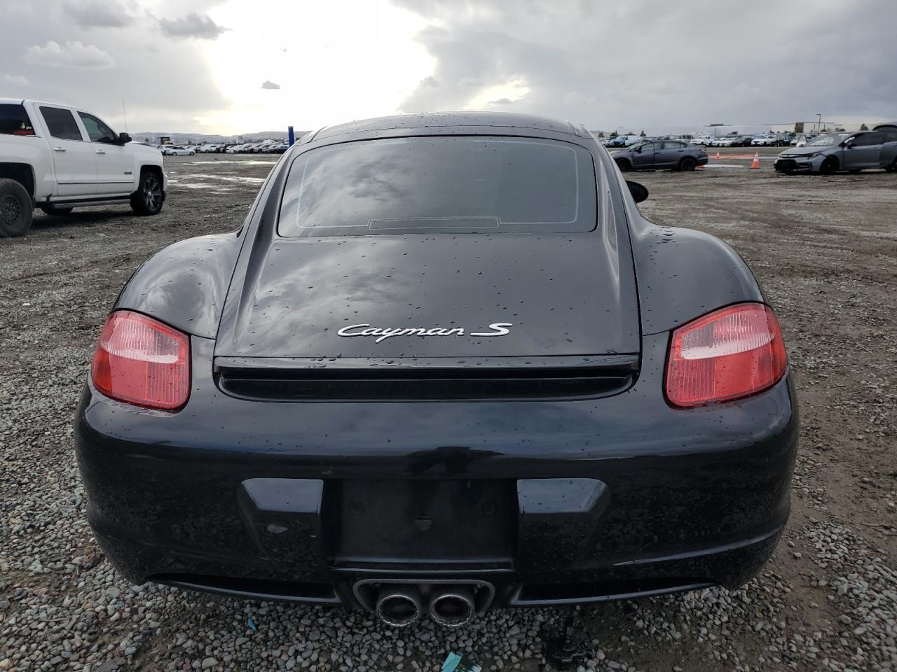 2007 Porsche Cayman S Black vin: WP0AB29817U781875