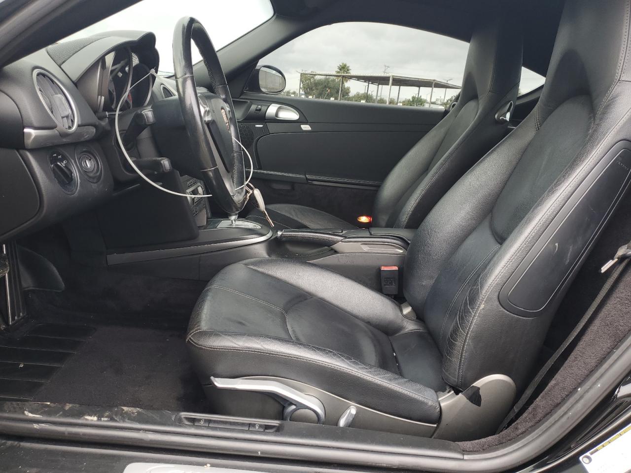 2007 Porsche Cayman S Black vin: WP0AB29817U781875