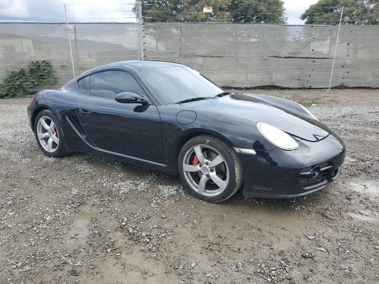 2007 Porsche Cayman S Black vin: WP0AB29817U781875