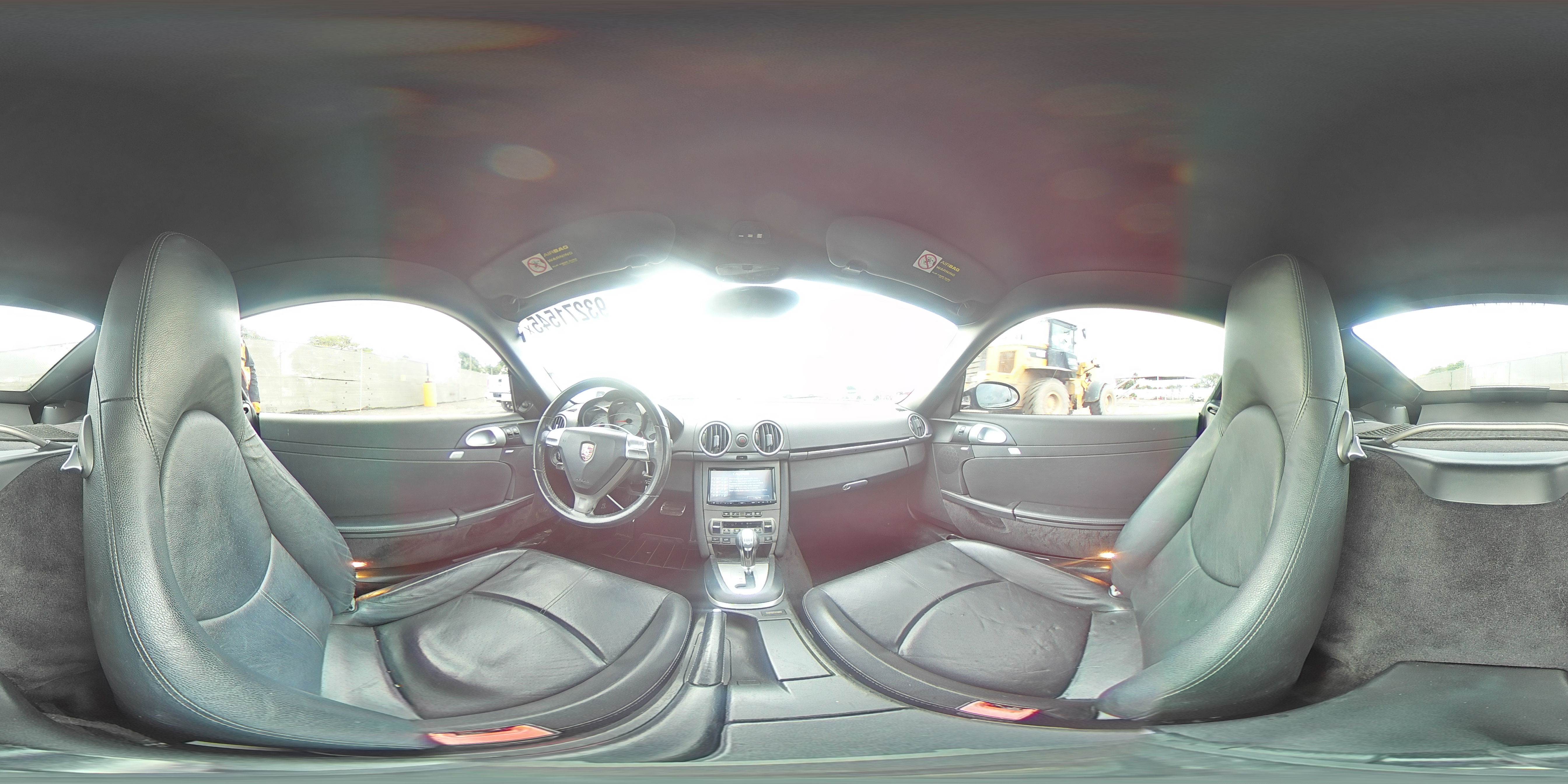 2007 Porsche Cayman S Black vin: WP0AB29817U781875