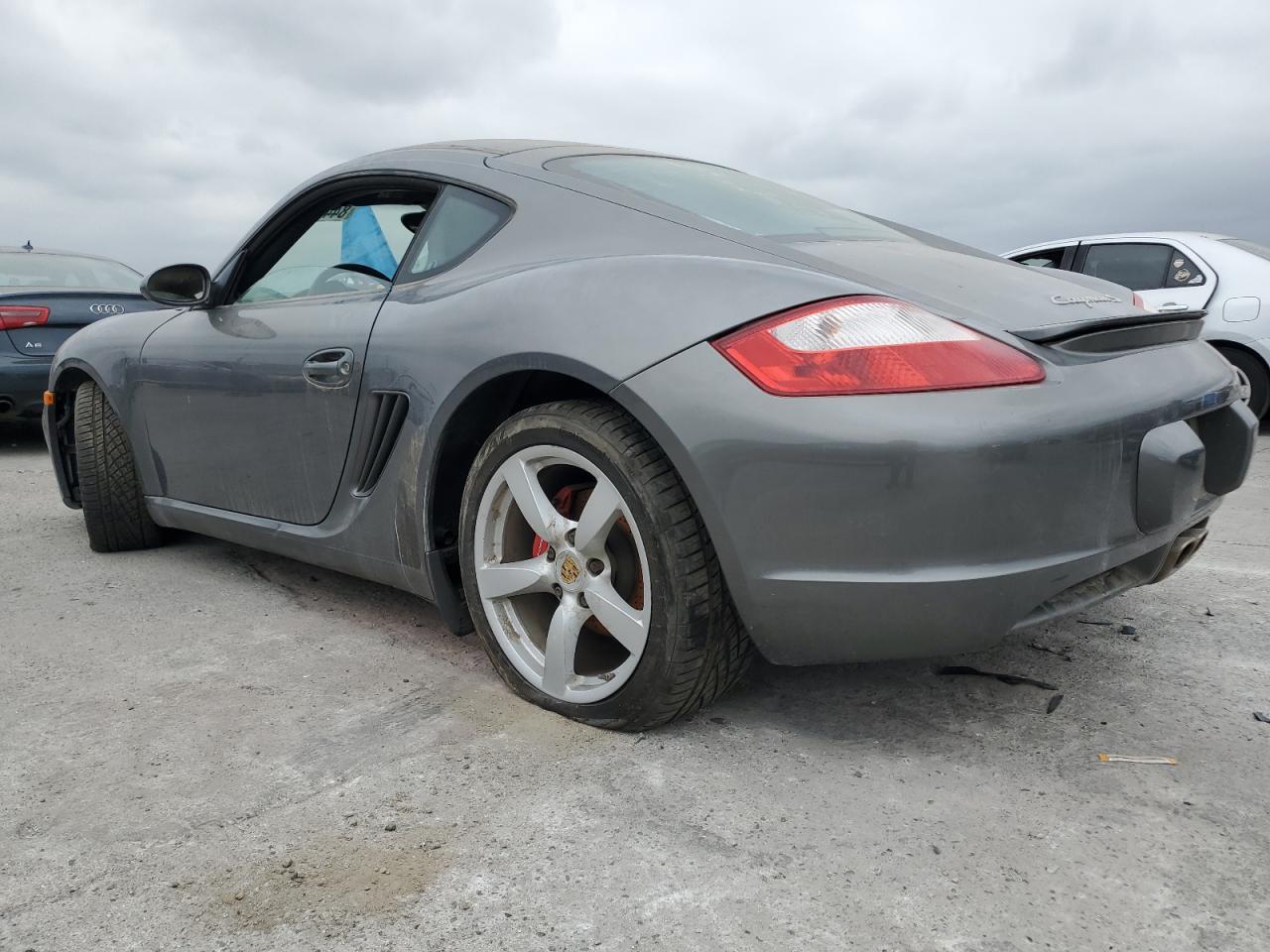 2007 Porsche Cayman S Gray vin: WP0AB29817U783075