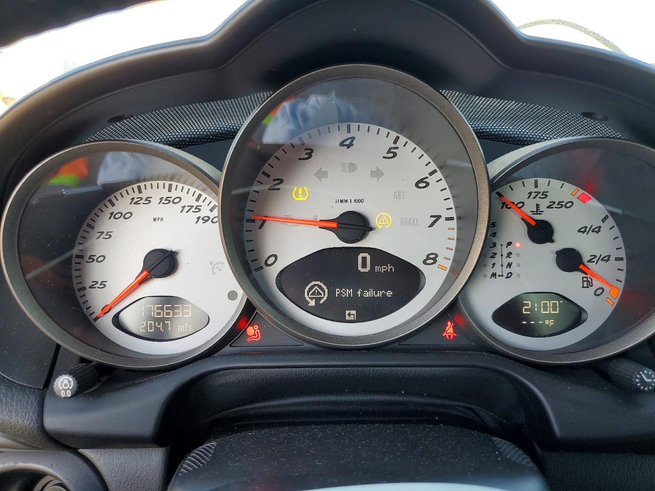 2008 Porsche Cayman S Silver vin: WP0AB29818U782865