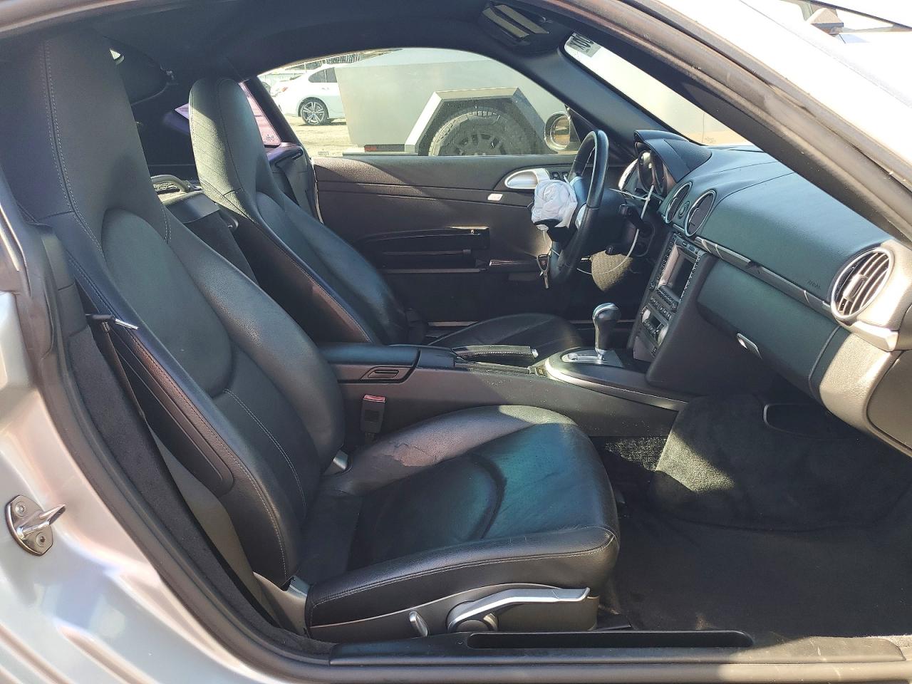 2008 Porsche Cayman S Silver vin: WP0AB29818U782865