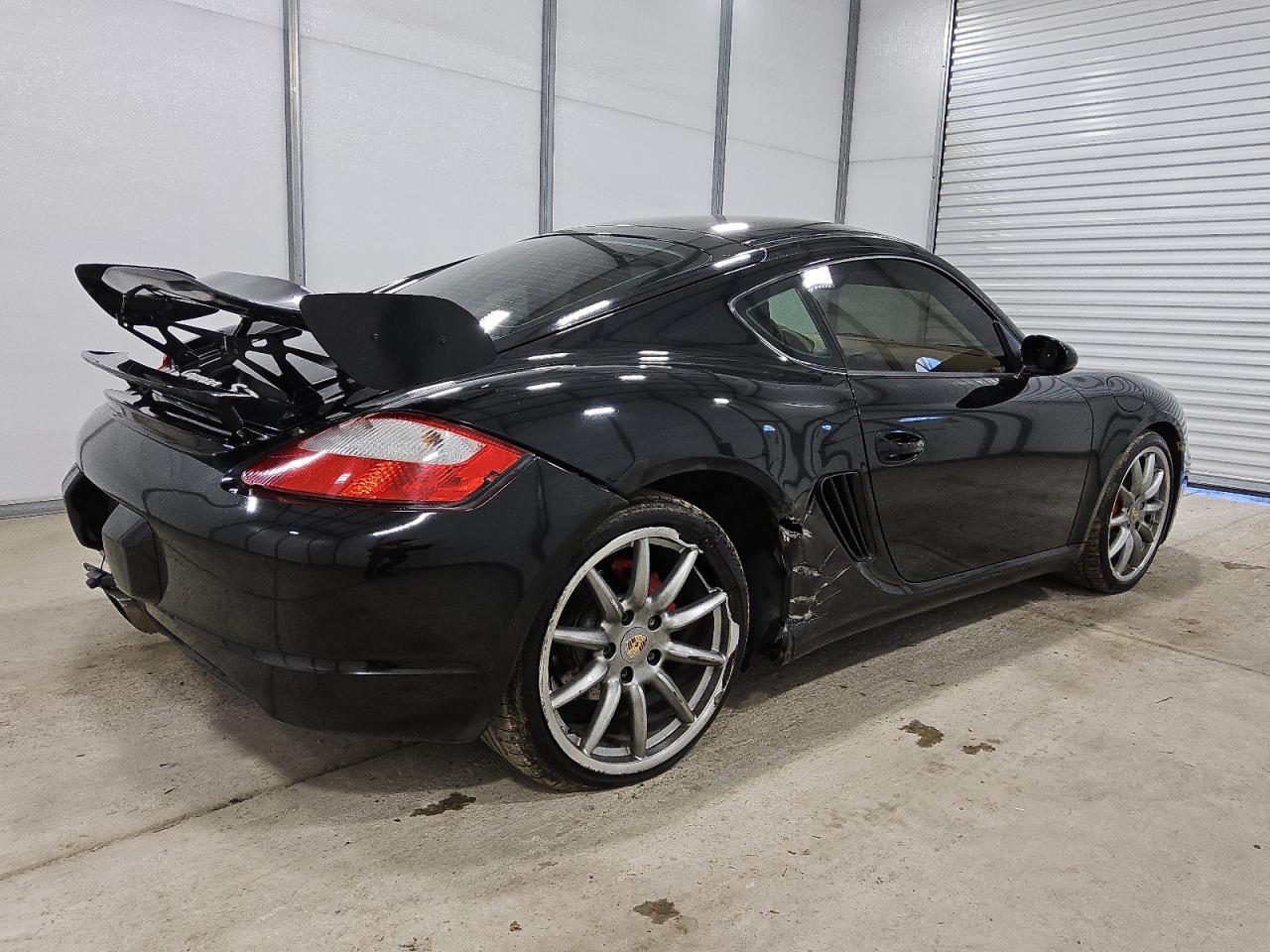 2007 Porsche Cayman S Черный vin: WP0AB29827U781142