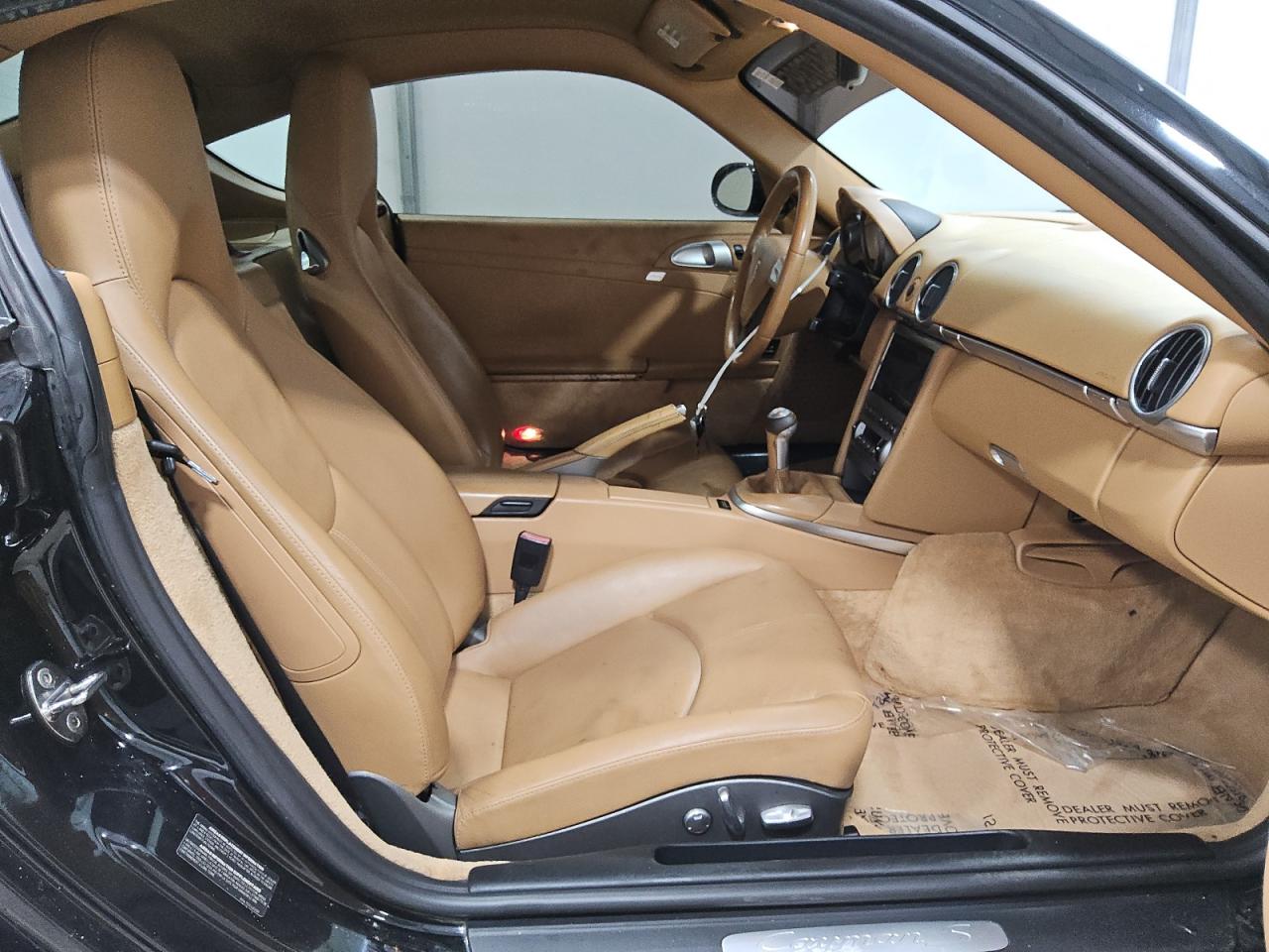 2007 Porsche Cayman S Черный vin: WP0AB29827U781142